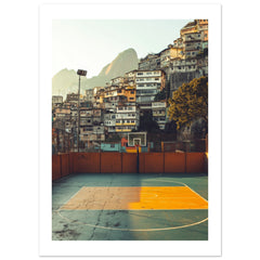 Basketball Court in Favela Rio de Janeiro 3