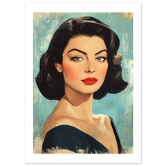 Ava Gardner Poster Art Print // Wall-Art Of Famous Ava Gardner