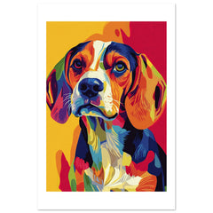 Beagle poster / Beagle Art Work / Beagle Print