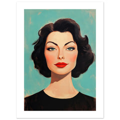Ava Gardner Poster Art Print // Wall-Art Of Famous Ava Gardner