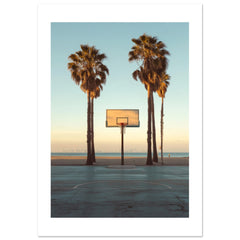 Basketball Court in Venice Beach California 2