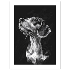 Beagle poster / Beagle Art Work / Beagle Print