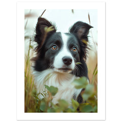 Border Collie Poster / Border Collie Art Work / Border Collie Print