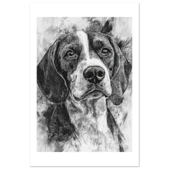 Beagle poster / Beagle Art Work / Beagle Print