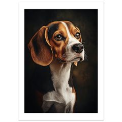 Beagle poster / Beagle Art Work / Beagle Print