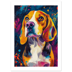 Beagle poster / Beagle Art Work / Beagle Print