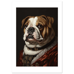 Bulldog Poster / Bulldog Art Work / Bulldog Print