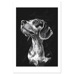 Beagle poster / Beagle Art Work / Beagle Print