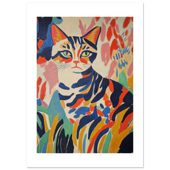 Bengal Cat Inspired by Matisse 2