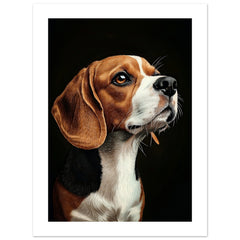 Beagle poster / Beagle Art Work / Beagle Print
