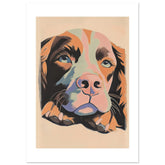 American Water Dog Relaxing Pastel Colored 3
