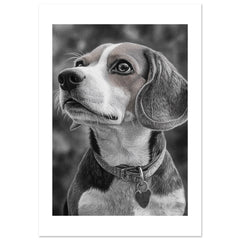 Beagle poster / Beagle Art Work / Beagle Print
