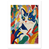 American Shorthair Cat Inspired by Matisse 1