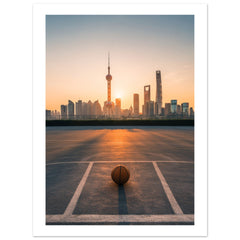 Basketball Court in Shanghai China