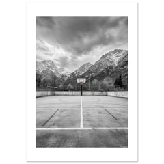 Basketball Court in Mountains 3