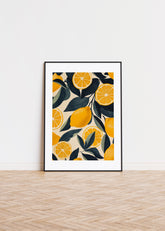 A pattern of Lemon pieces 2