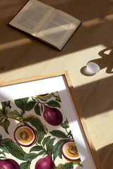 A pattern of Passionfruits