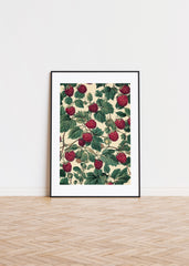 A pattern of Rasberries 1