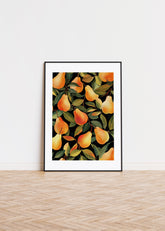 A pattern of pears
