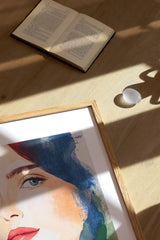A woman in aquarell 3
