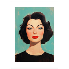 Ava Gardner Poster Art Print // Wall-Art Of Famous Ava Gardner