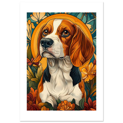 Beagle poster / Beagle Art Work / Beagle Print