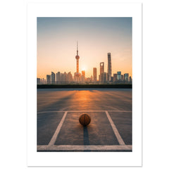 Basketball Court in Shanghai China