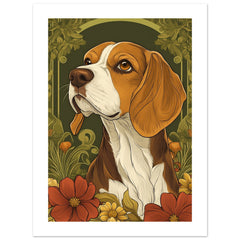 Beagle poster / Beagle Art Work / Beagle Print