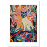 Balinese Cat Inspired by Matisse 2