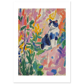 American Curl Cat Inspired by Matisse 3