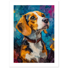 Beagle poster / Beagle Art Work / Beagle Print