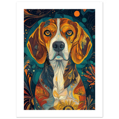 Beagle poster / Beagle Art Work / Beagle Print