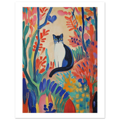 Balinese Cat Inspired by Matisse 1