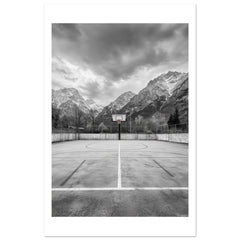 Basketball Court in Mountains 3