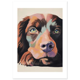 American Water Dog Relaxing Pastel Colored 1