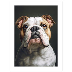 Bulldog Poster / Bulldog Art Work / Bulldog Print