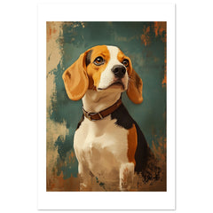 Beagle poster / Beagle Art Work / Beagle Print