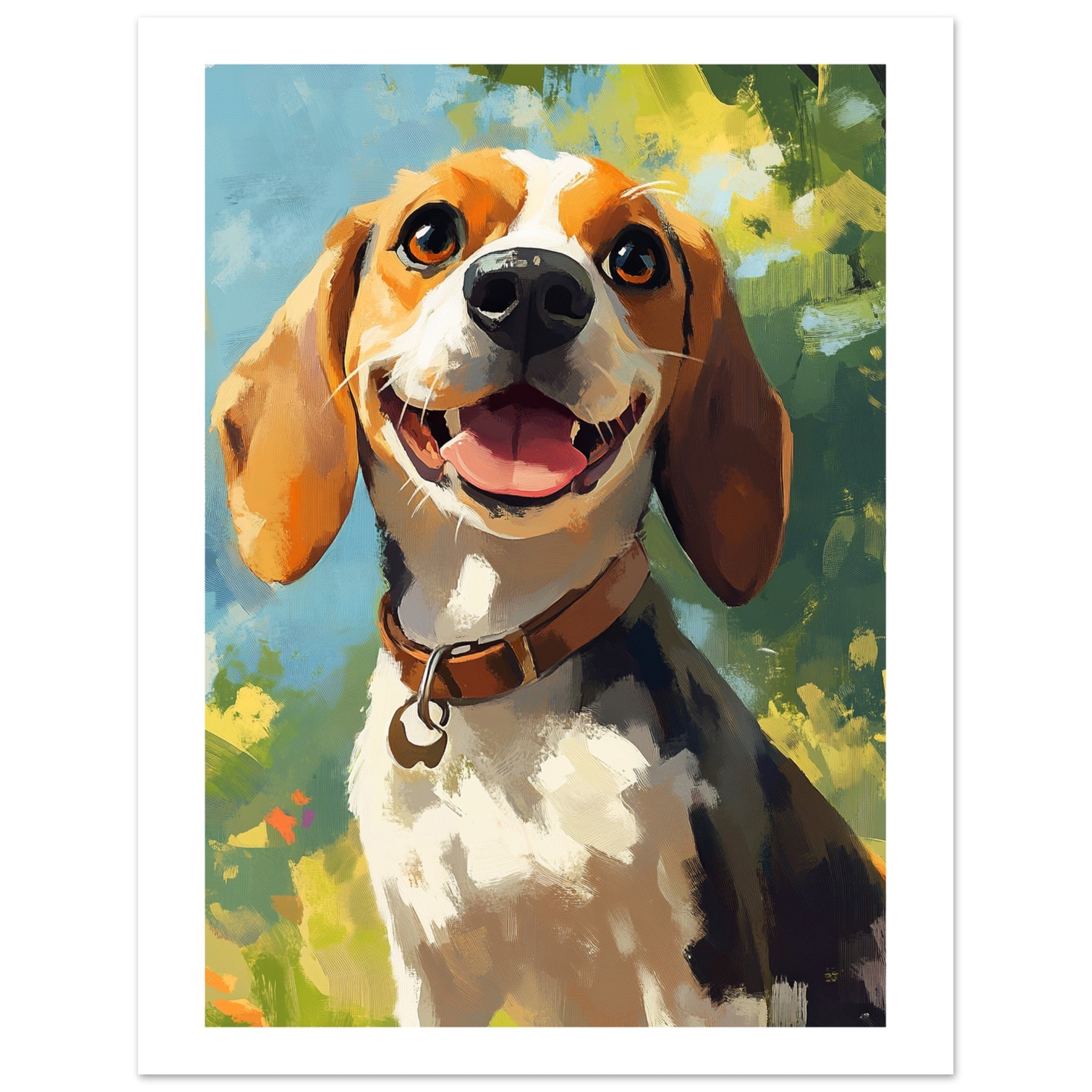 Beagle poster / Beagle Art Work / Beagle Print