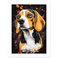 Beagle poster / Beagle Art Work / Beagle Print