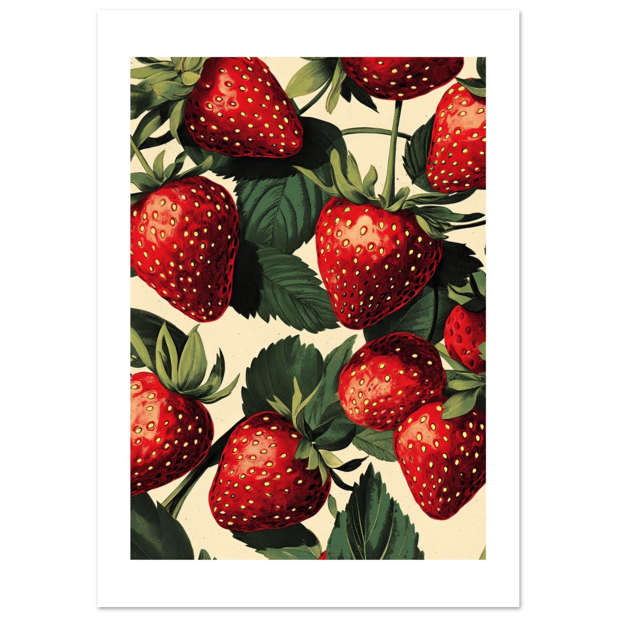 A pattern of Strawberries 1