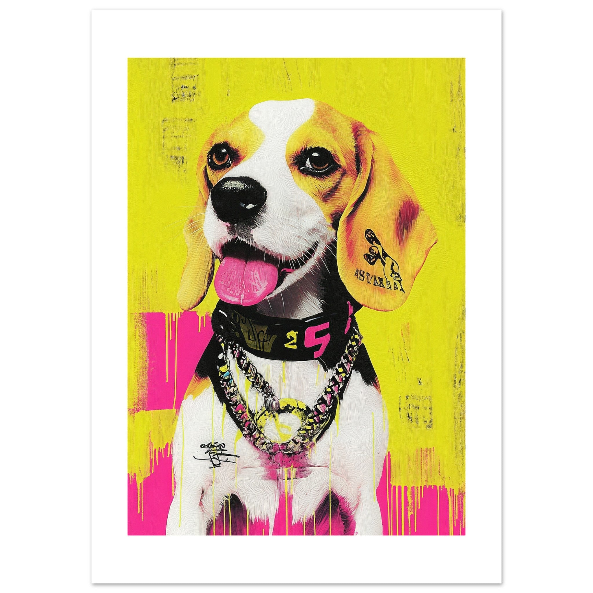 Beagle poster / Beagle Art Work / Beagle Print