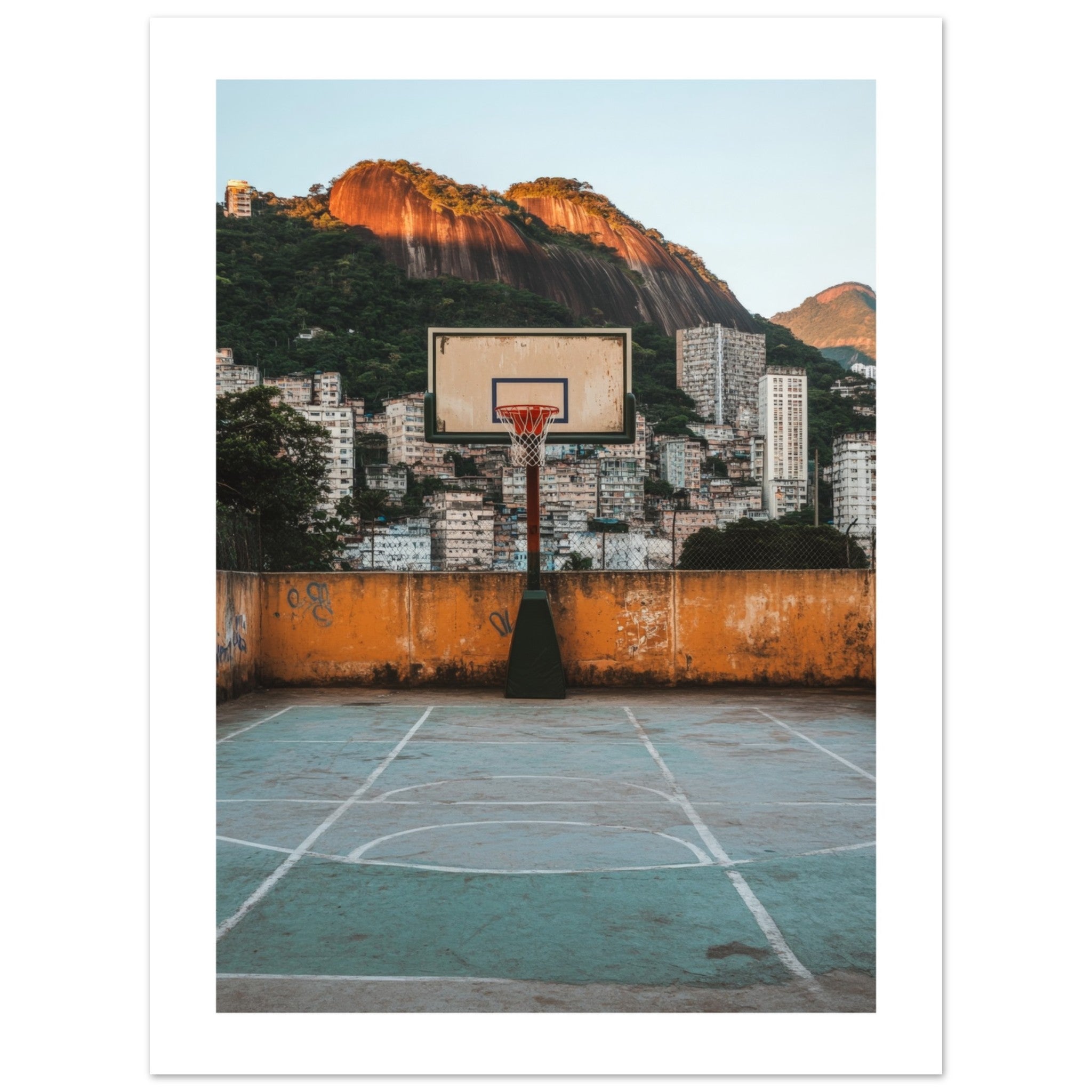 Basketball Court in Favela Rio de Janeiro 5