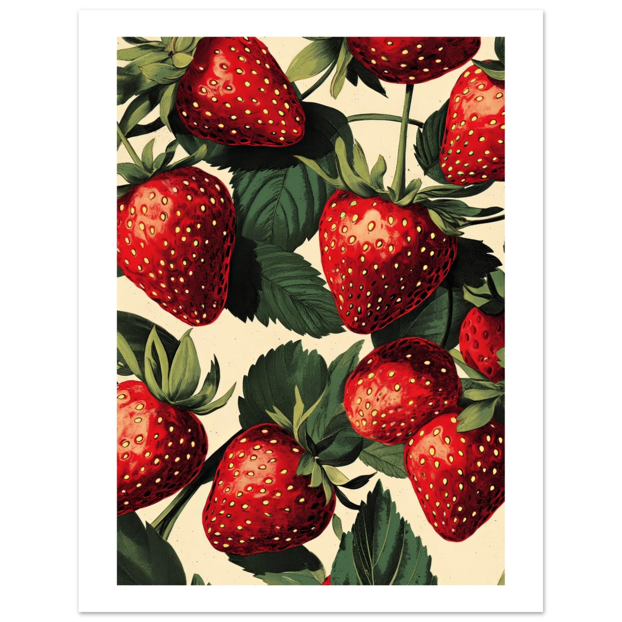 A pattern of Strawberries 1
