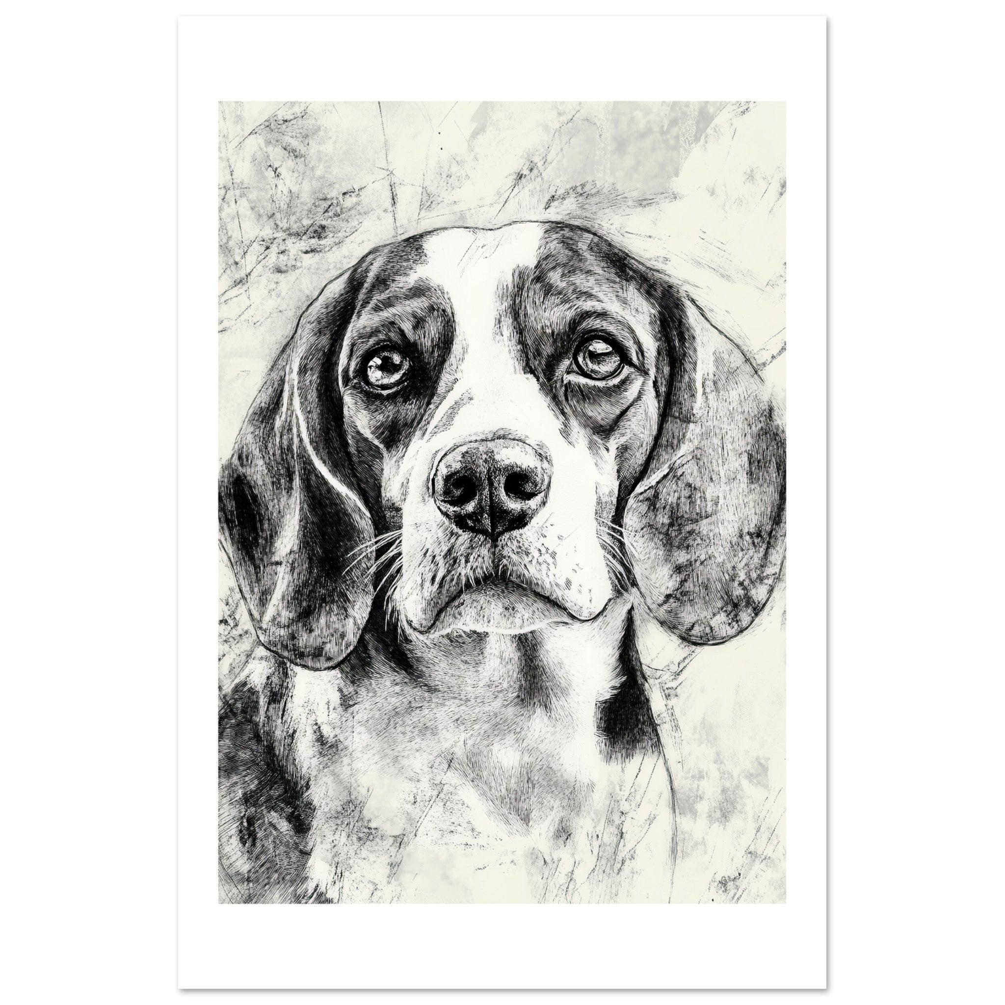 Beagle poster / Beagle Art Work / Beagle Print