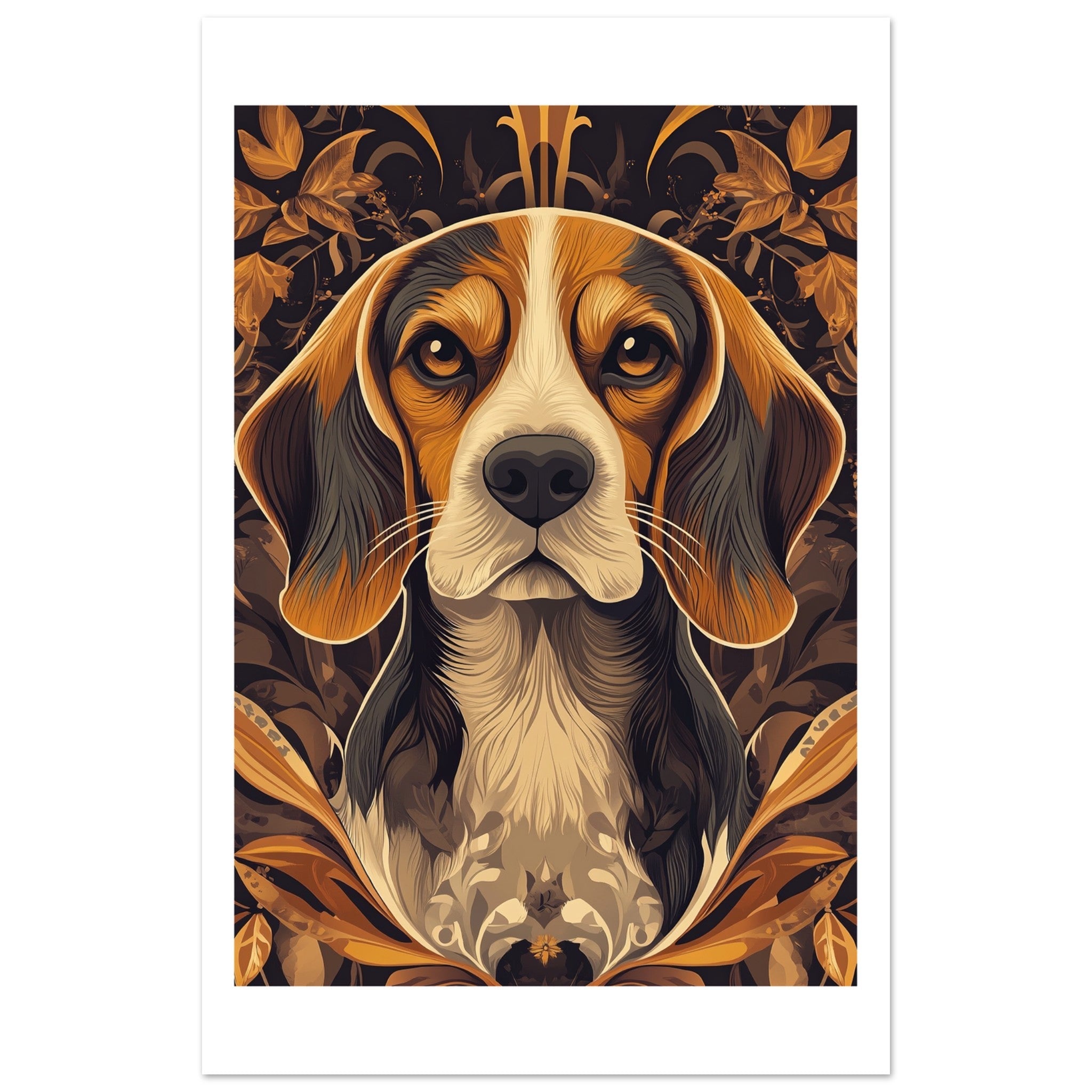 Beagle poster / Beagle Art Work / Beagle Print