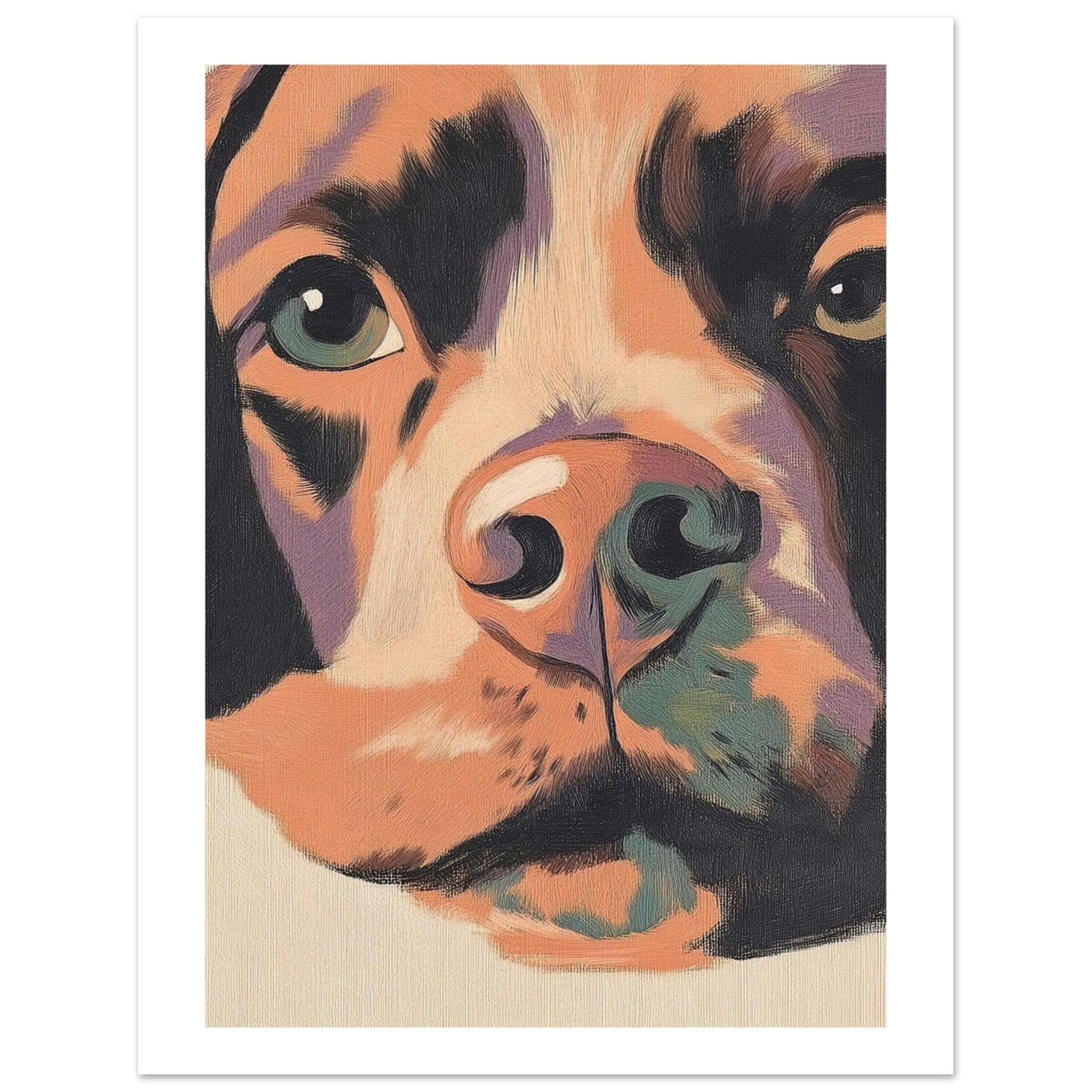 Boykin Spaniel Dog Relaxing Pastel Colored 2