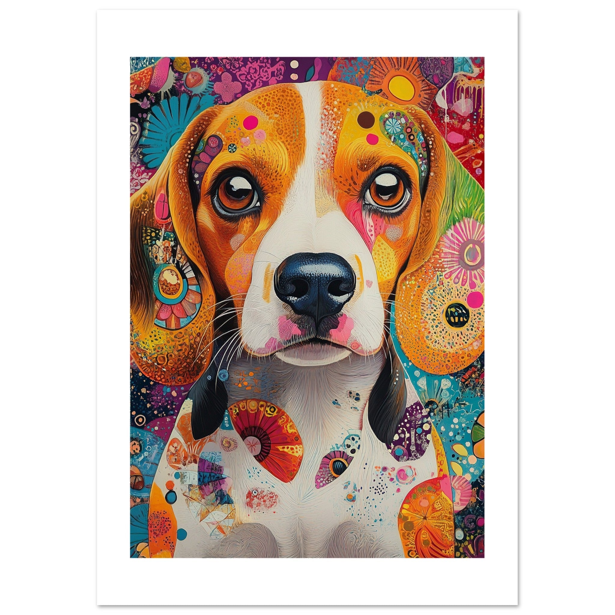 Beagle poster / Beagle Art Work / Beagle Print