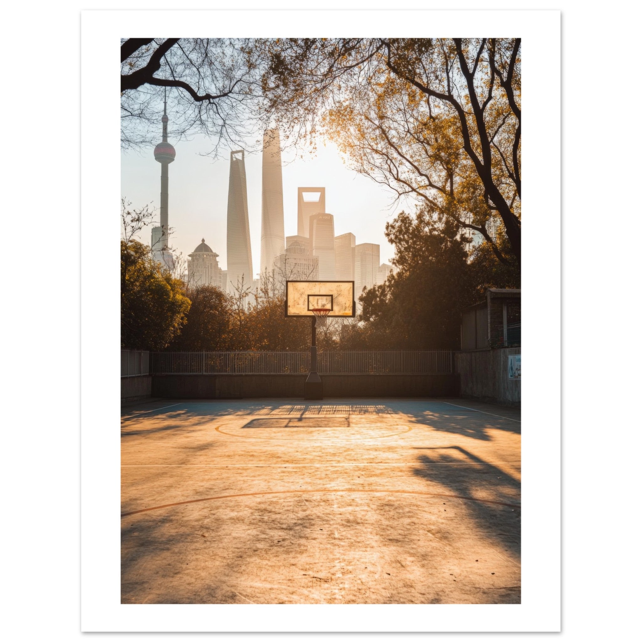 Basketball Court in Shanghai China 2
