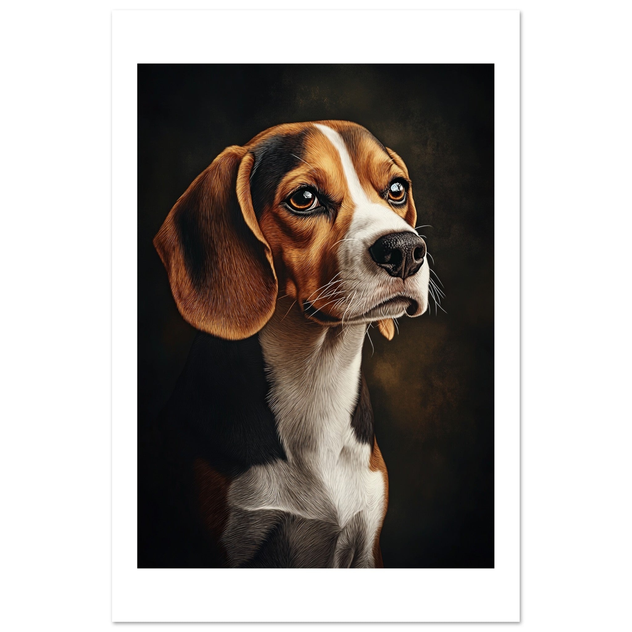 Beagle poster / Beagle Art Work / Beagle Print