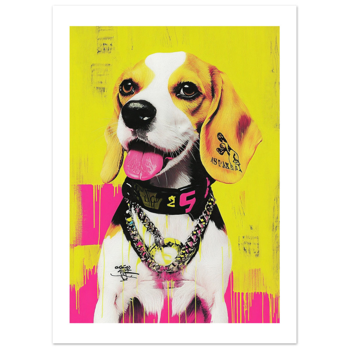 Beagle poster / Beagle Art Work / Beagle Print